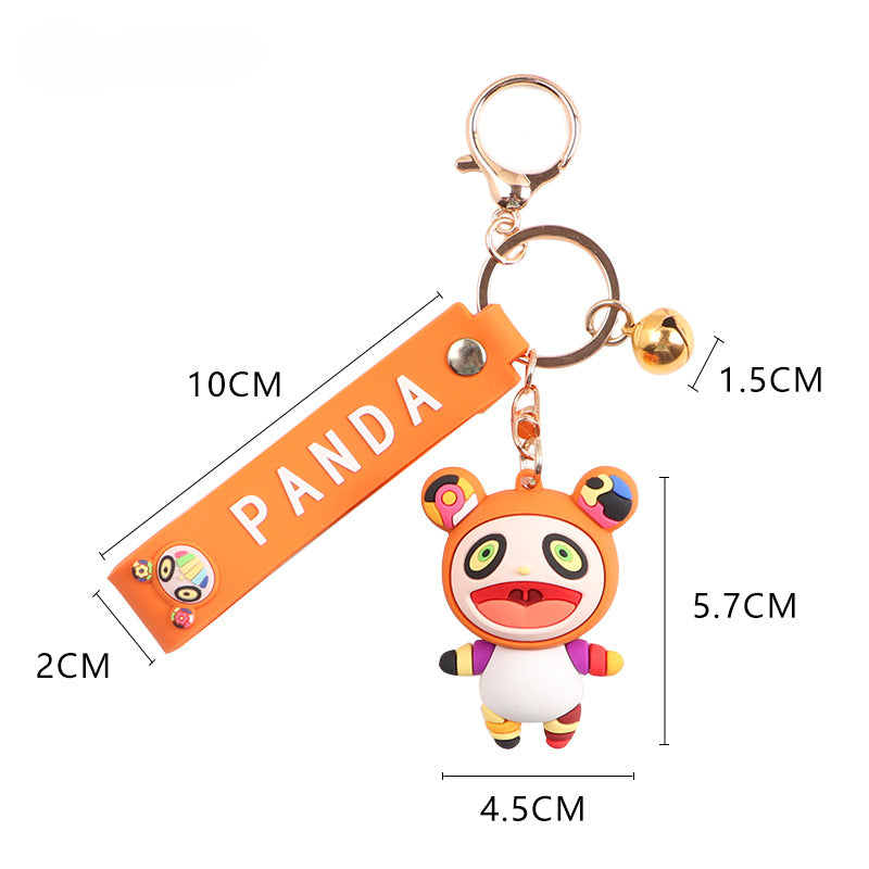 Wholesale Cartoon Environmentally Friendly PVC Keychain Cute Keychain ACC-KC-JiuYou001