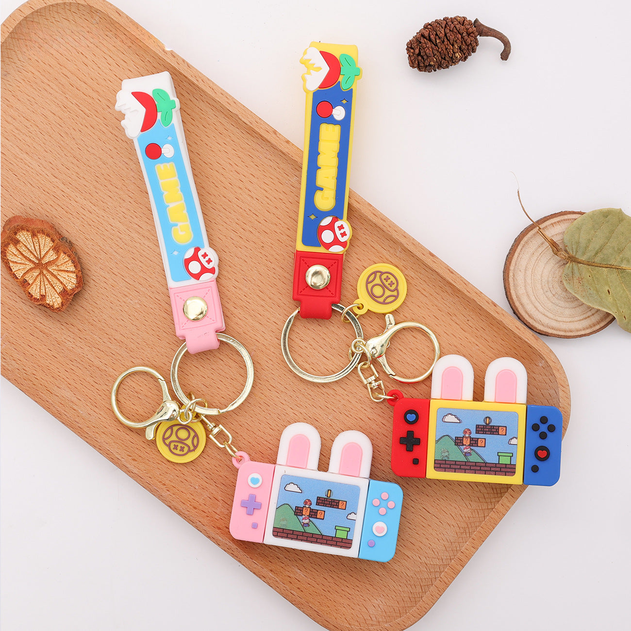 Wholesale Cartoon Cute PVC Soft Keychain ACC-KC-ZhiWu007
