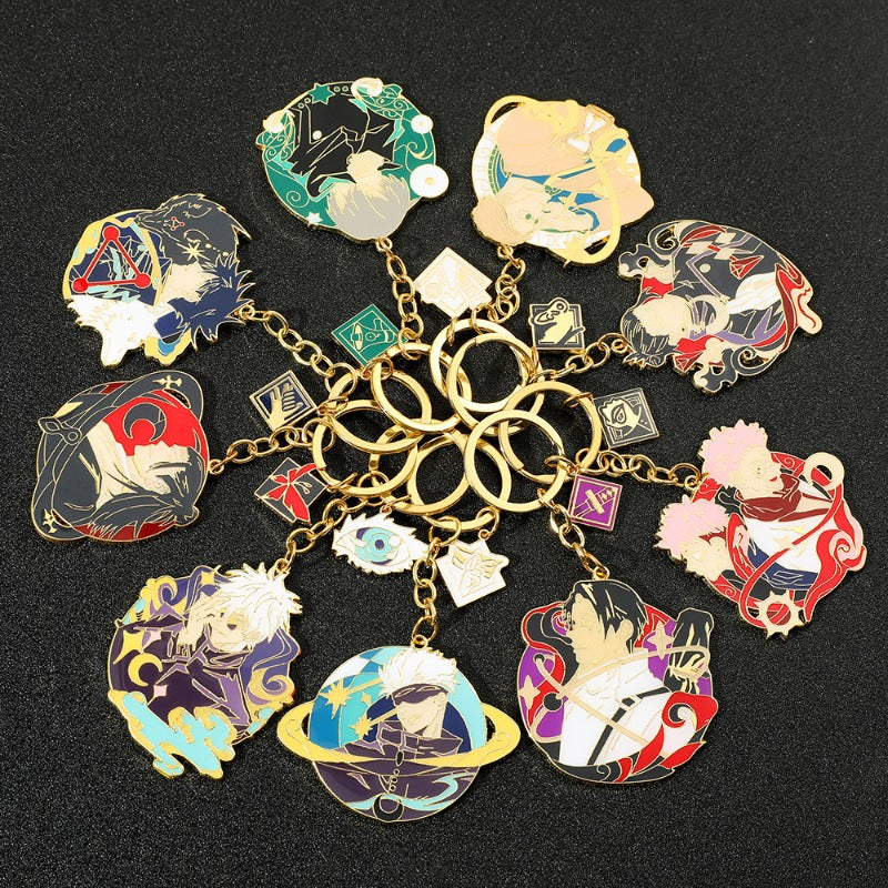 Wholesale Metal Cartoon Anime Keychain ACC-KC-Boshuo004