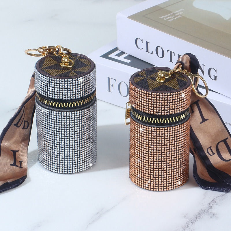 Wholesale Diamond Coin Purse Mini Keychains ACC-KC-RuiJie002