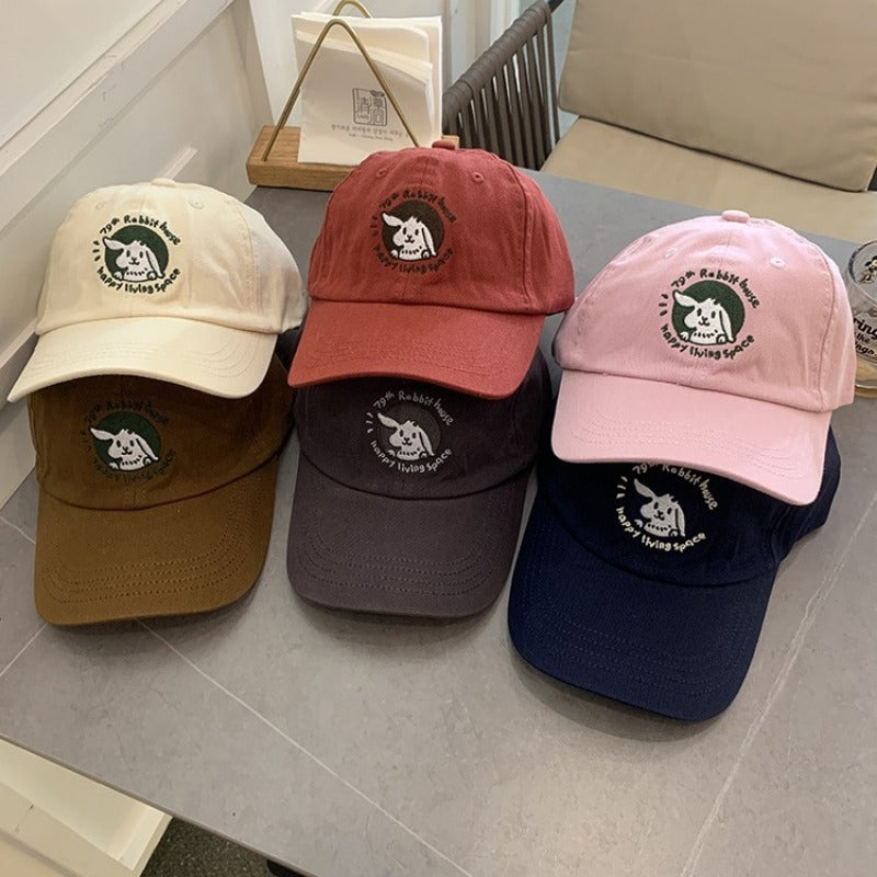 Wholesale Summer Bunny Cute Soft Top Thin Baseball Cap ACC-HT-Xianj003