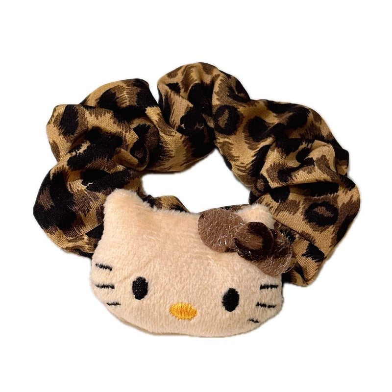 Wholesale Leopard Print Cat Hair Scrunchies ACCVIP-HS-Huidi017