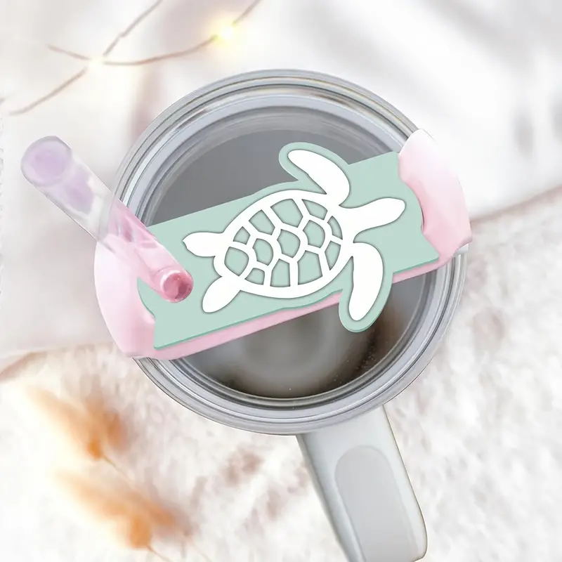 Wholesale Turtle Tumbler Tags 40oz Ice Cream Cup Lid Tags Accessories ACC-CA-ZhiS001