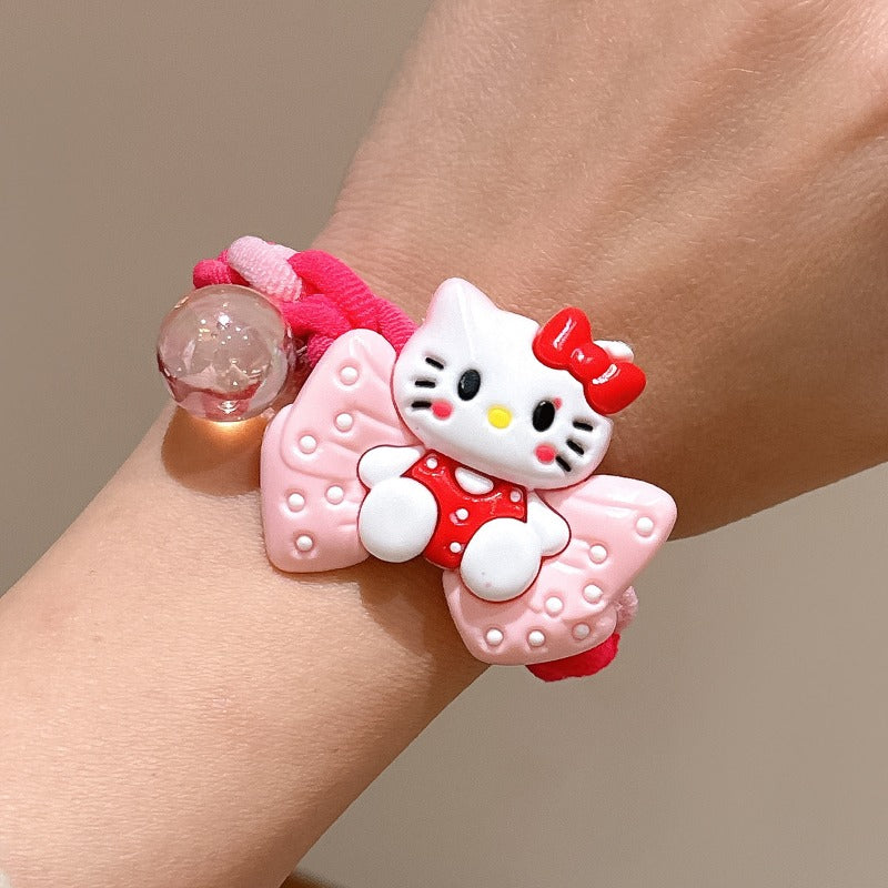 Wholesale Cartoon Cute Kitten Braided Hair Rope ACC-HS-Huidi034