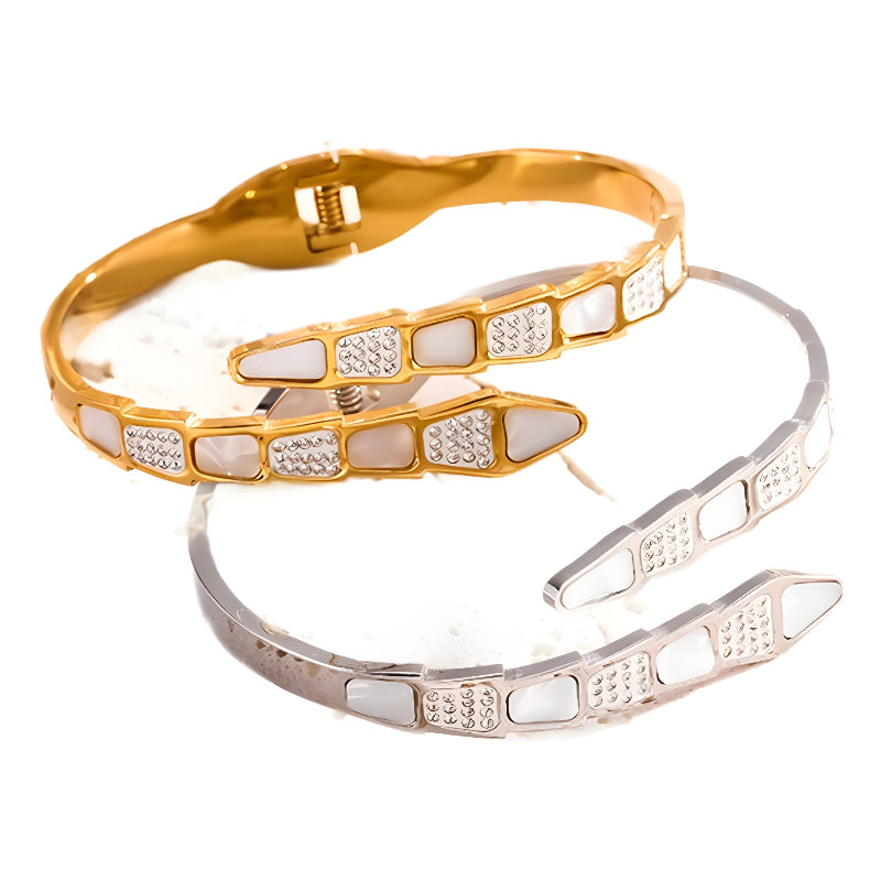 Wholesale Light Luxury Niche 18k Diamond Bracelet ACC-BT-Liyan006