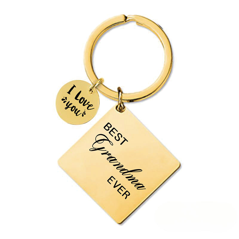 Wholesale Mother's Day Gift Metal Keychain ACC-KC-Ganggu005