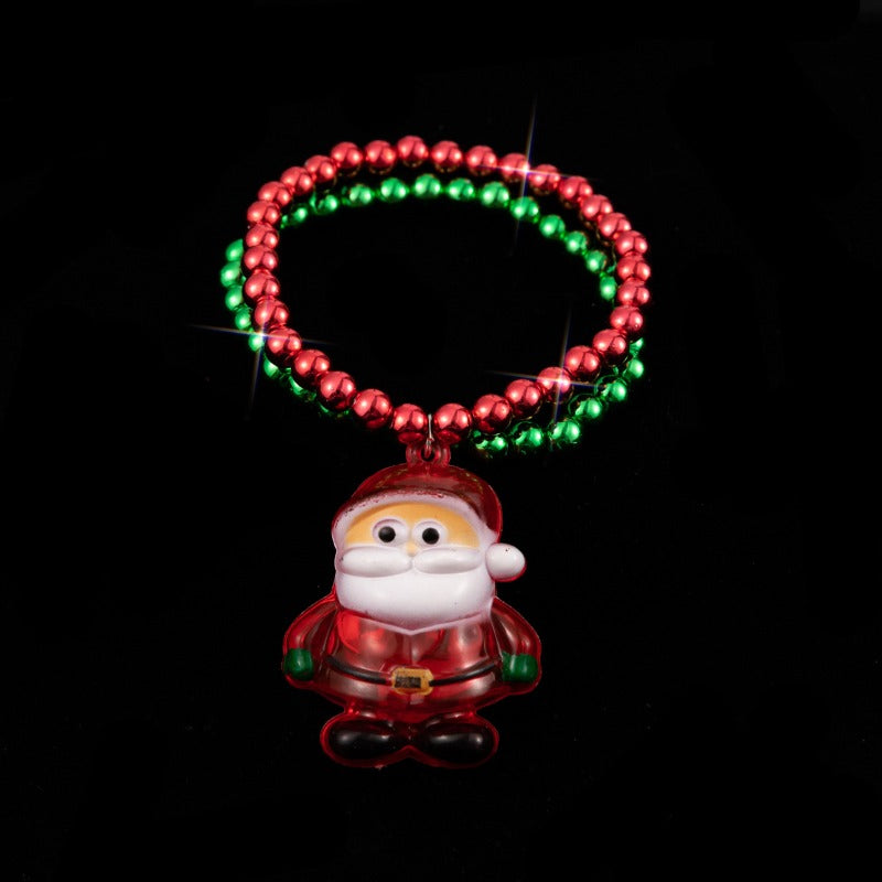 Wholesale 5pcs Santa Claus LED Light Bracelets ACC-BT-ChuanSha002