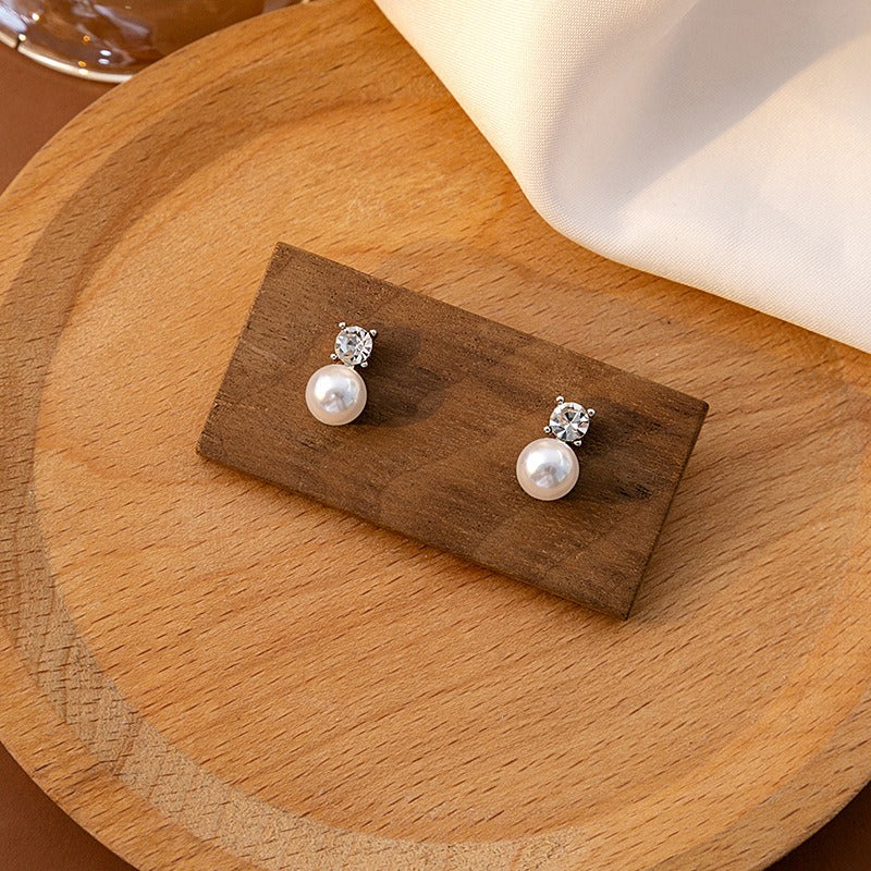 Wholesale Simple Cherry Pearl Earrings ACC-ES-MDD082