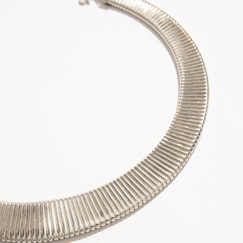 Wholesale Metal Wide Plain Ring Necklace ACC-NE-YongGe017
