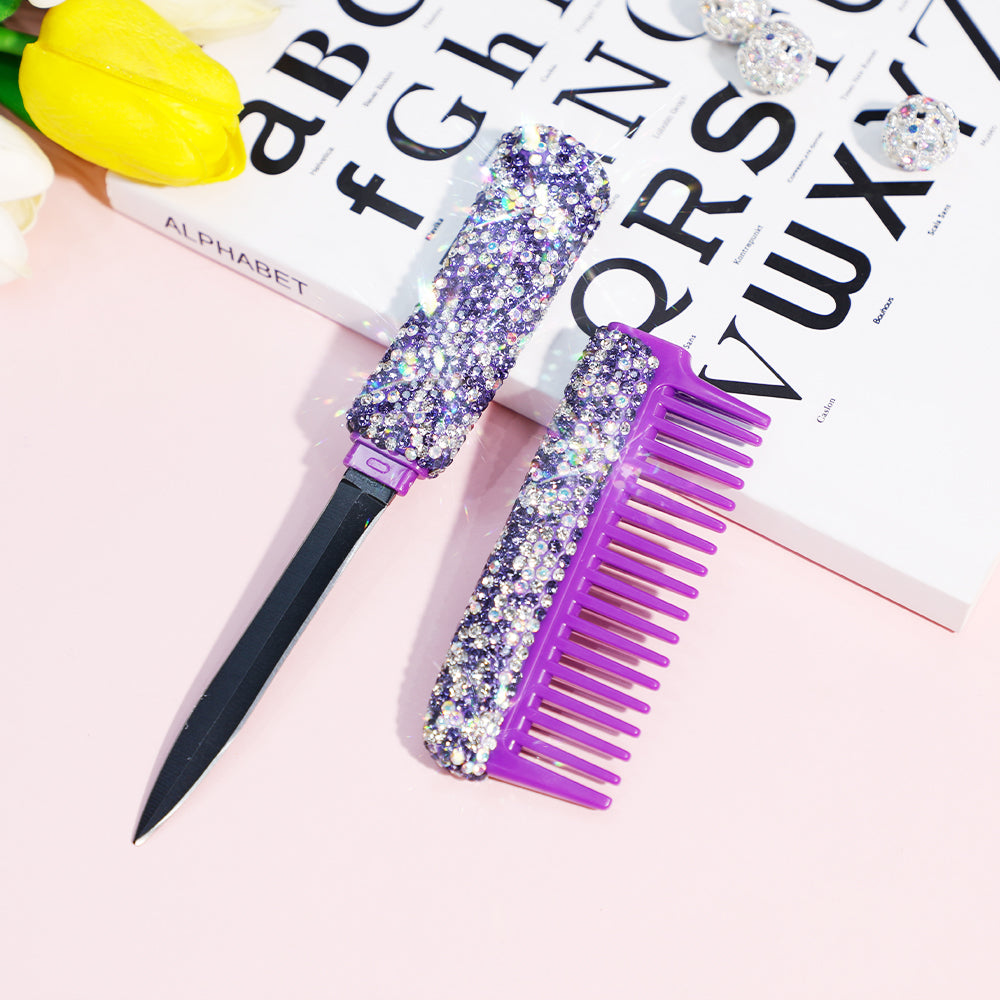 Wholesale Multifunctional comb keychain accessory ACC-CM-ZK001