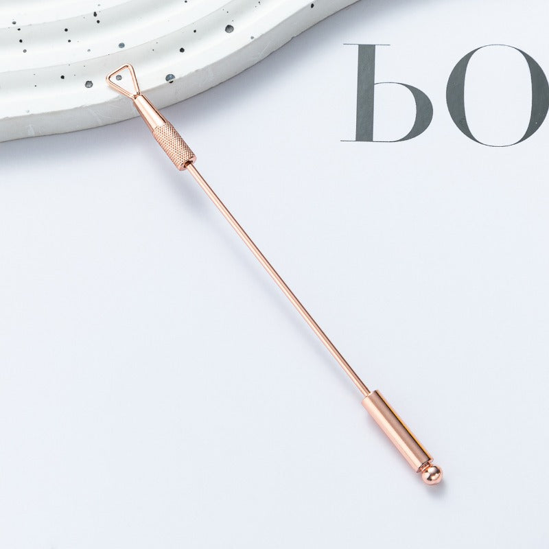 Wholesale DIY Beaded Stainless Steel Double Head Nail Art Remover Nail Art Tools ACC-NS-HuaH001