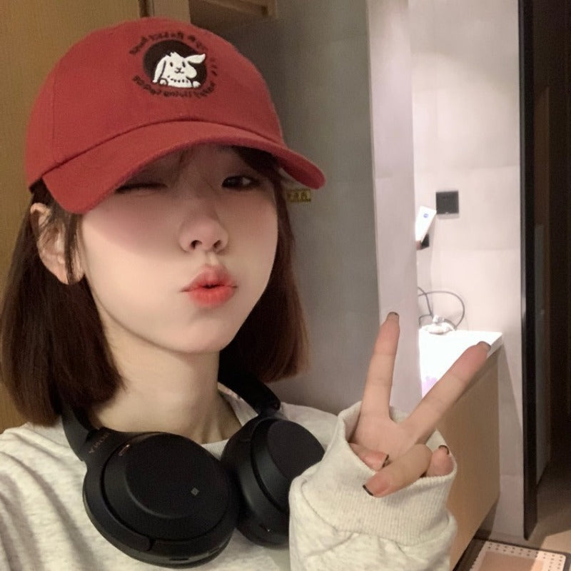 Wholesale Summer Bunny Cute Soft Top Thin Baseball Cap ACC-HT-Xianj003