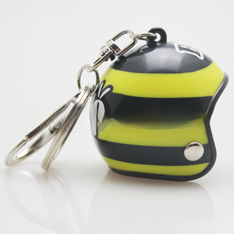 Wholesale Cartoon Pattern Motorcycle Cap Keychains ACC-KC-Lans001