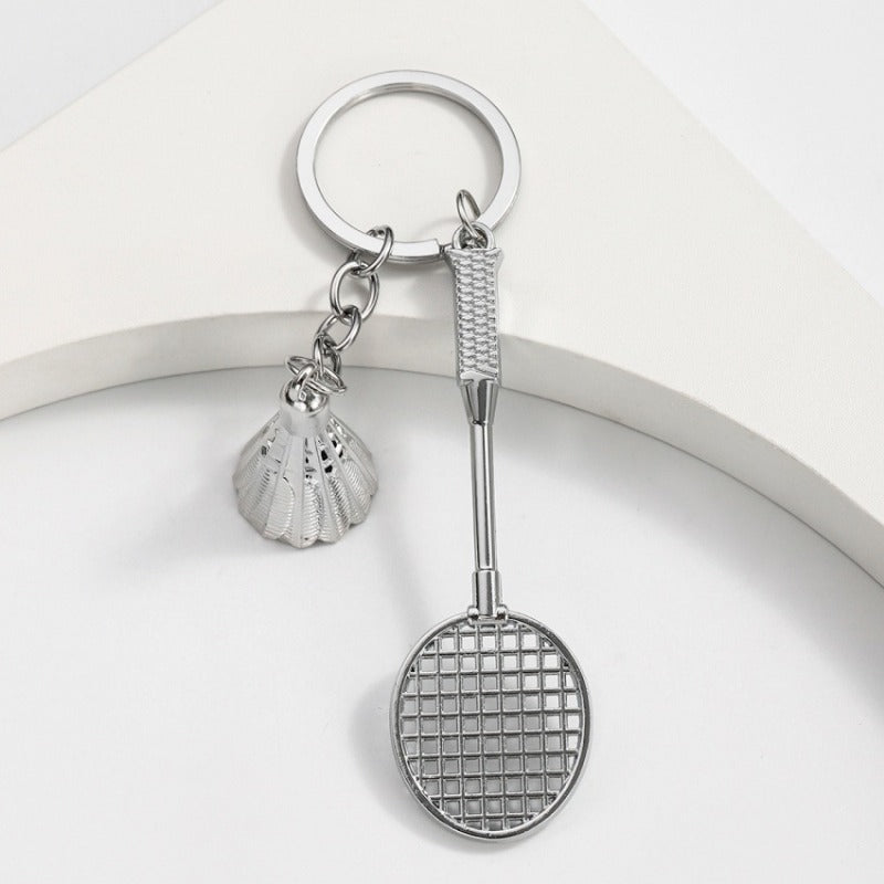 Wholesale Alloy Badminton Racket Keychain ACC-KC-RongRui027