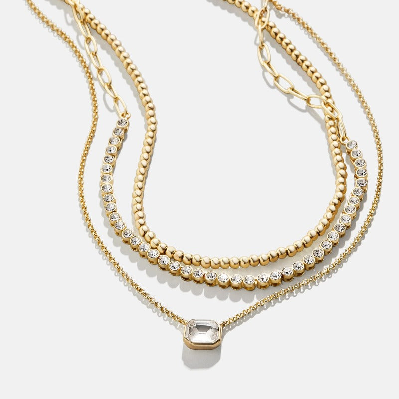 Wholesale Elegant Three-layer Necklace ACC-NE-XuanChi007