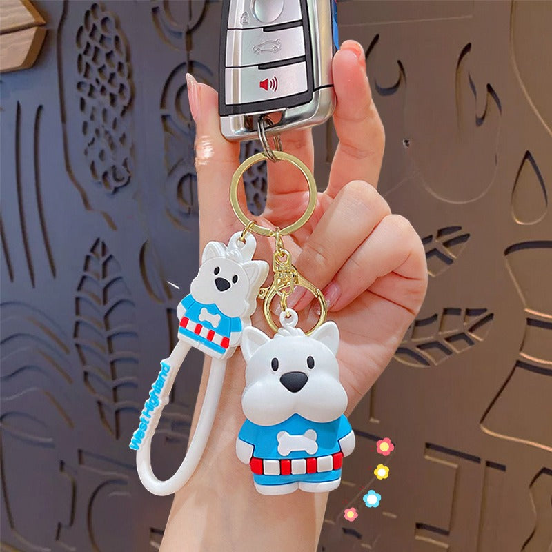 Wholesale Cartoon Cute Puppy Keychains ACC-KC-ZhongChi004
