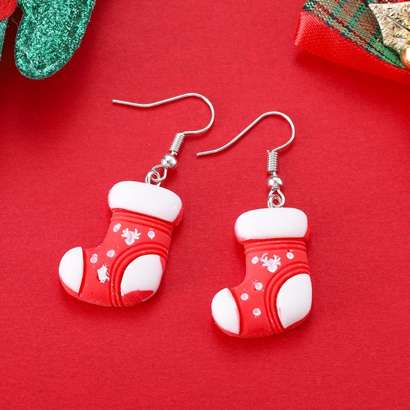 Wholesale Cartoon Creative Christmas Series Earrings ACC-ES-ChuLian097