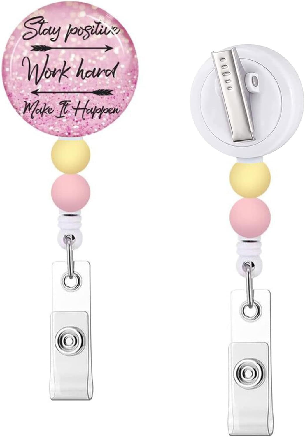 Wholesale Rainbow Devil Eyes Autism Badge Scroll Retractable Keychain Badge Reels ACC-KC-ChiHai009