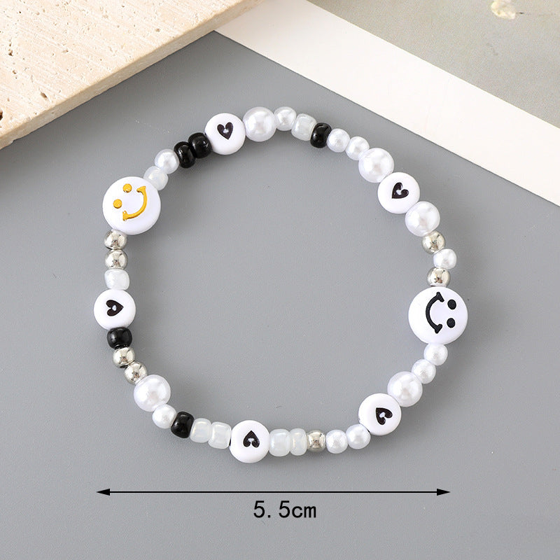 Wholesale Tulip Resin Beaded Bracelet ACC-BT-YiL007