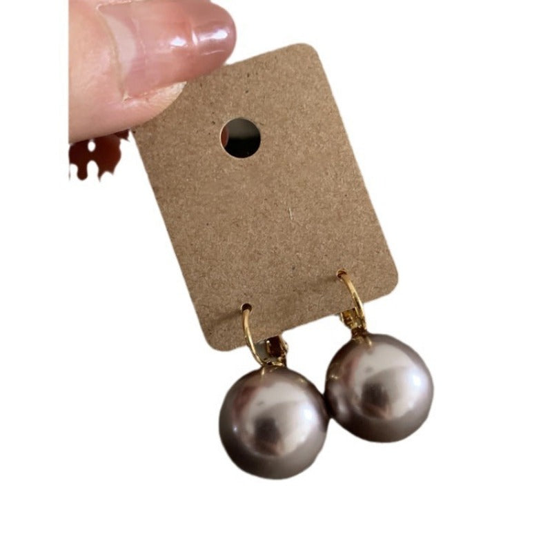 Wholesale Real Gold Plated Pearl Earrings ACC-ES-KJ022