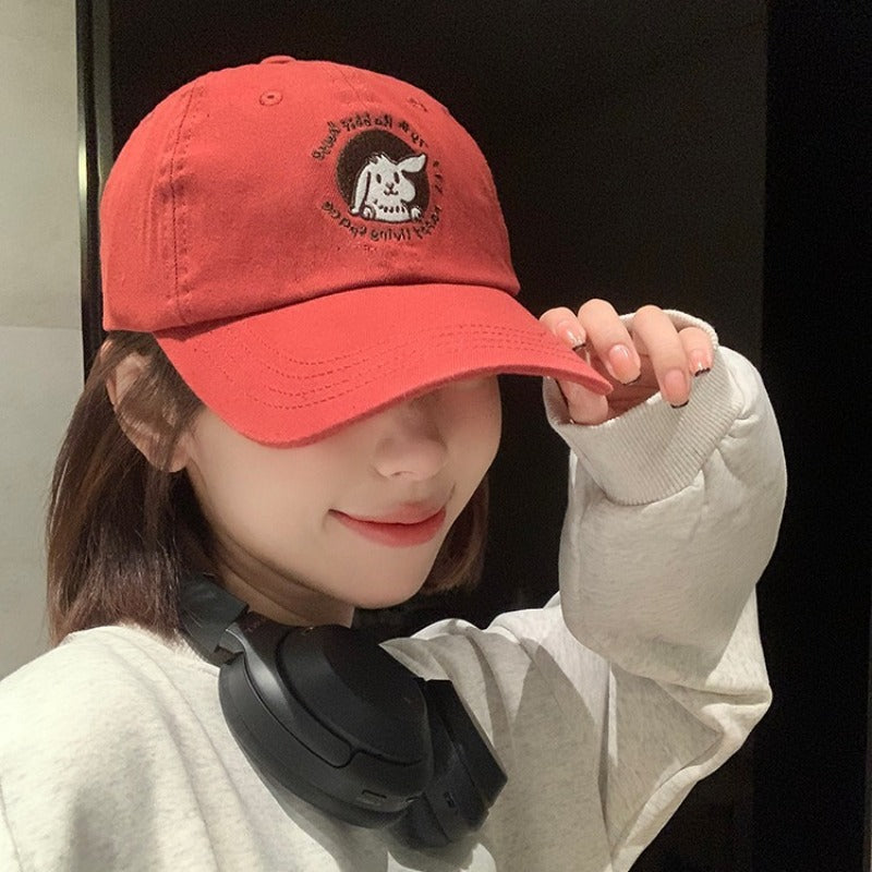 Wholesale Summer Bunny Cute Soft Top Thin Baseball Cap ACC-HT-Xianj003