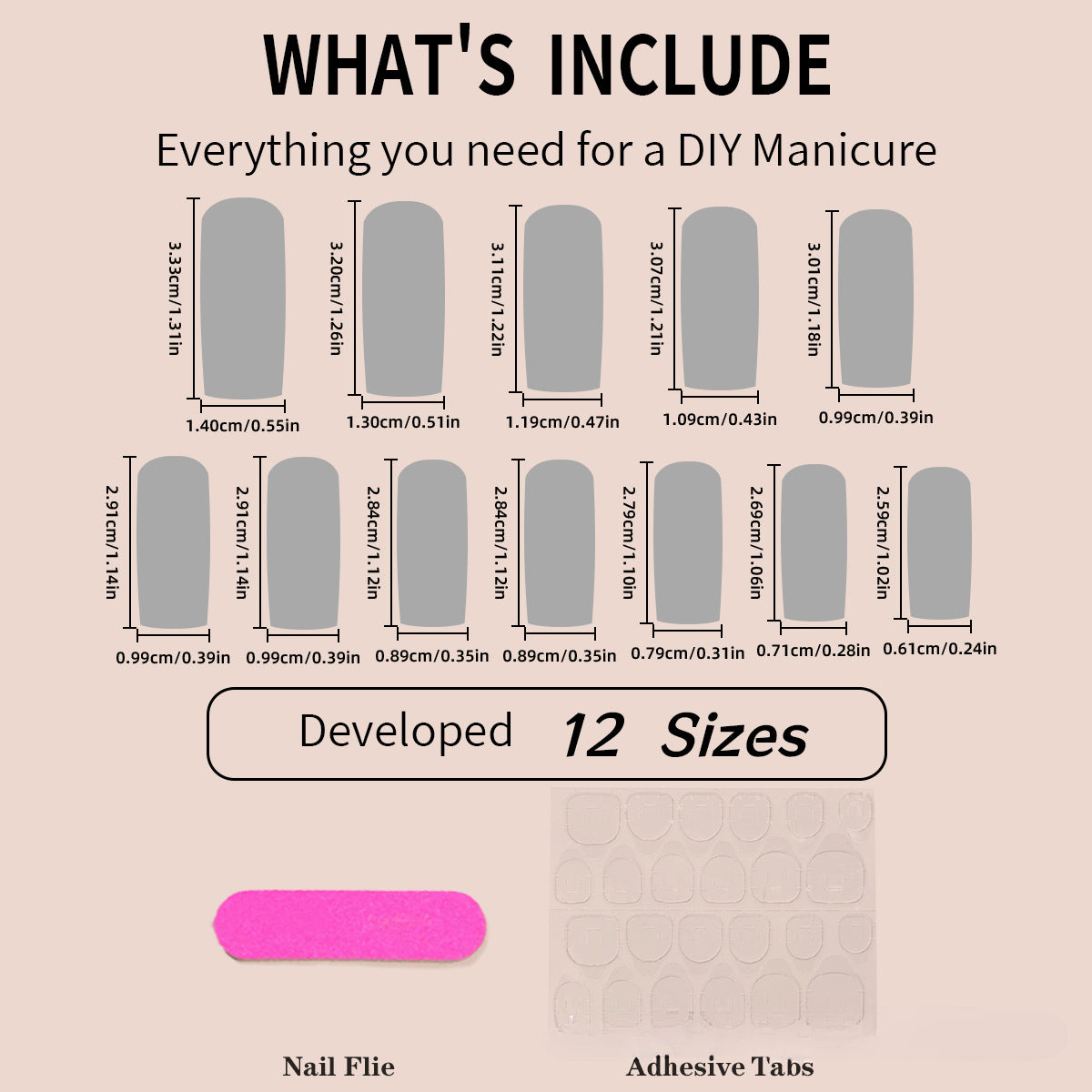 Wholesale 24 Pieces/box Glitter Nail Stickers Long Bow Pearl Wearable Nail Press-on Nails Kits ACC-NS-HaoYi022