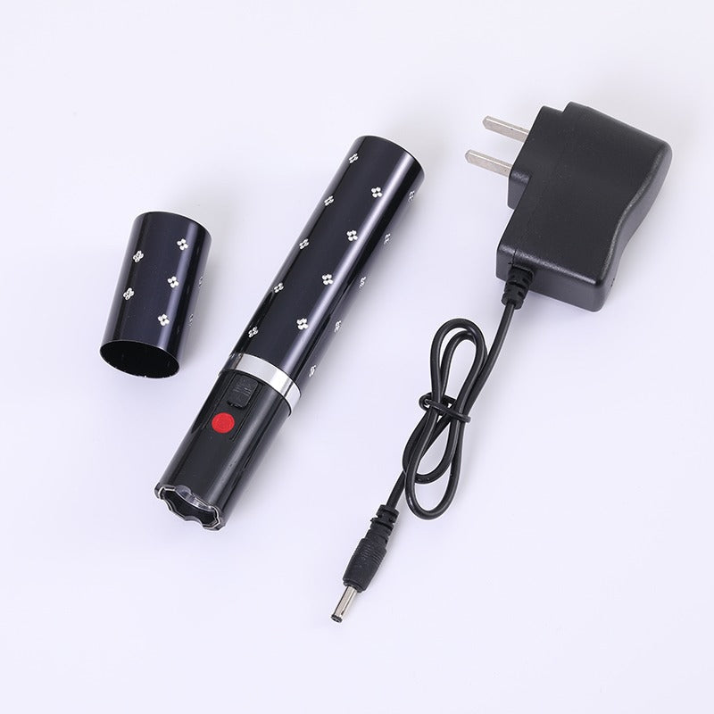 Wholesale Colorful Flashlight Plastic Keychain ACCVIP-KC-ZhiYa030