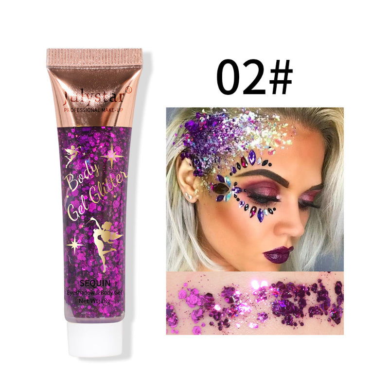 Wholesale Makeup Mermaid Scale Gel Glitter Eyeshadow ACC-EW-Meika003