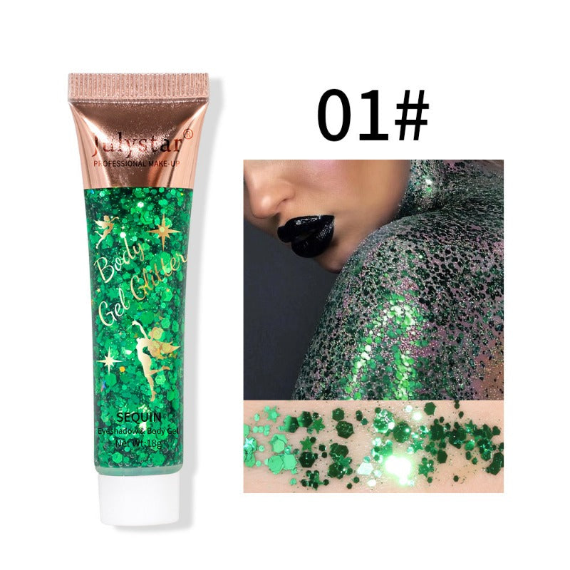 Wholesale Makeup Mermaid Scale Gel Glitter Eyeshadow ACC-EW-Meika003