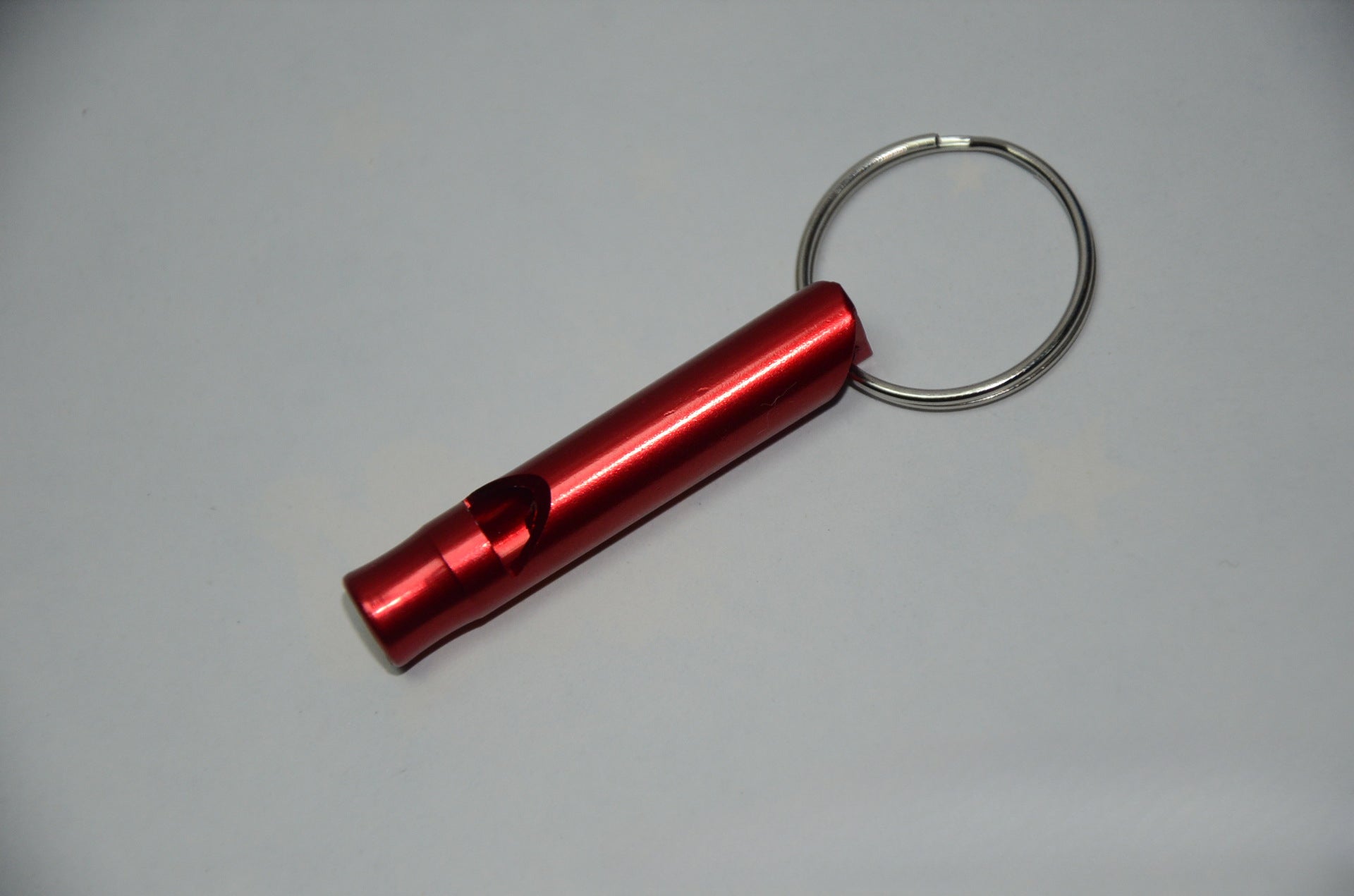 Wholesale Outdoor Lifesaving Whistle Small Whistle Alloy Keychain