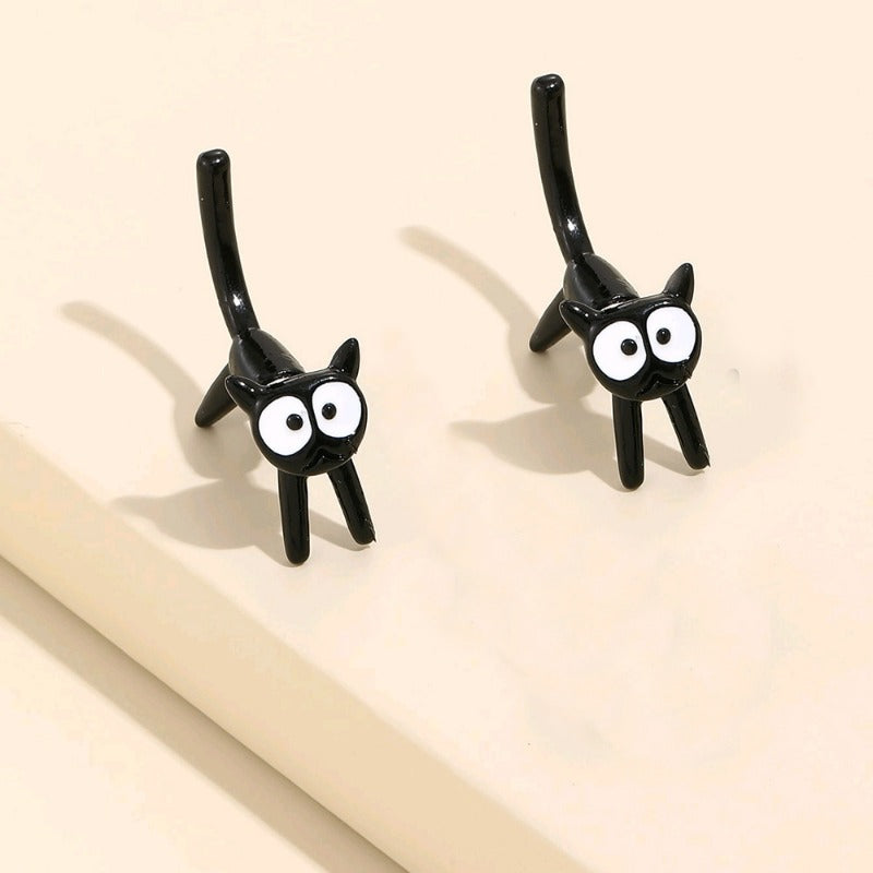 Wholesale Cute Cat Detachable Earrings ACC-ES-FuSu022