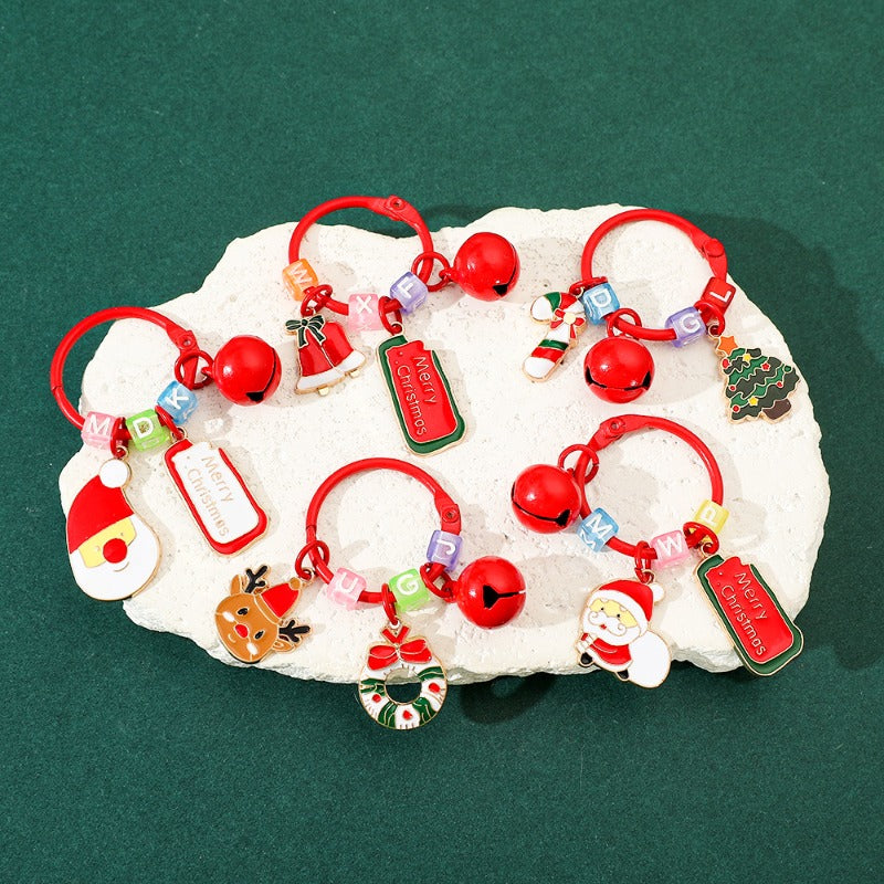 Wholesale Christmas Creative Exquisite Doll Keychain  ACC-KC-KeFeng002