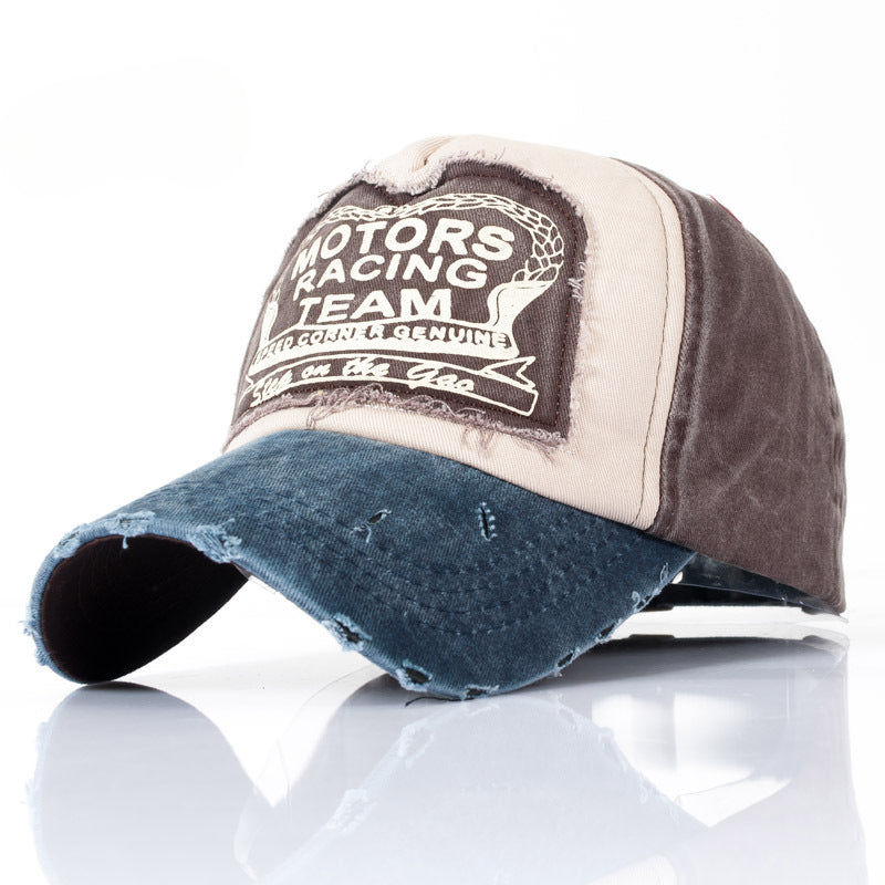 Wholesale Classic Hat Patchwork Color Baseball Cap Washed Cotton Cap ACC-HT-SuTe005