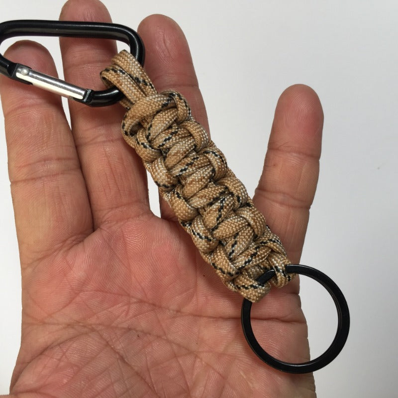 Wholesale Carabiner Outdoor Paracord Keychain ACC-KC-KaBiao016