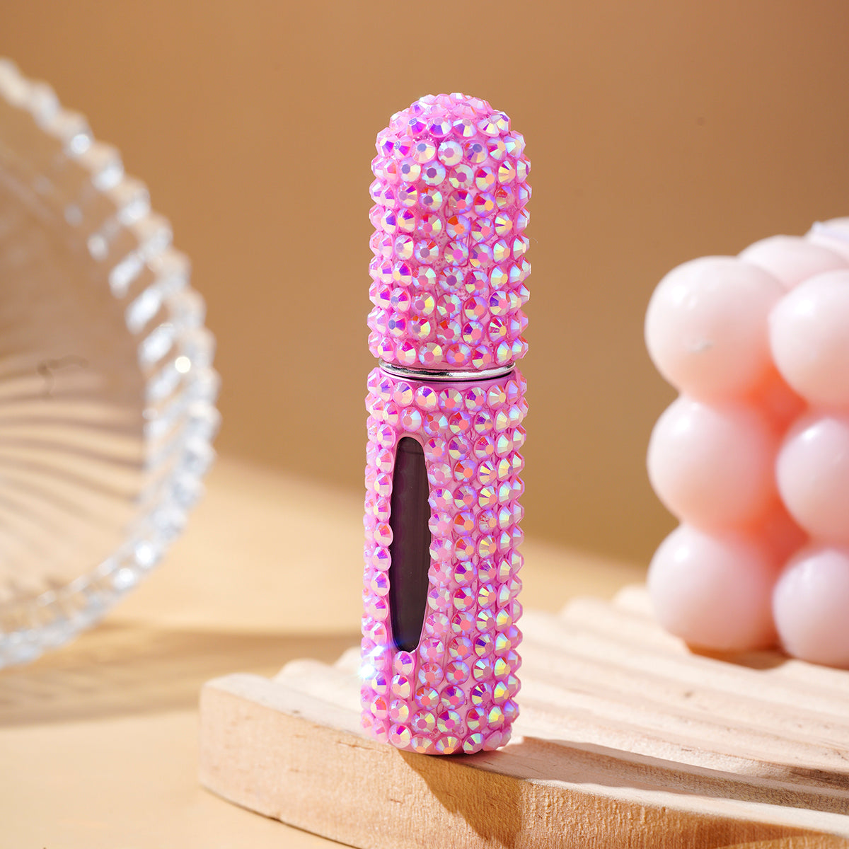Wholesale 5ml Diamond-studded Perfume Bottle Keychain ACC-KC-ZhiYa068