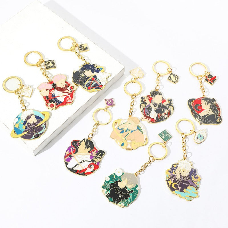Wholesale Metal Cartoon Anime Keychain ACC-KC-Boshuo004