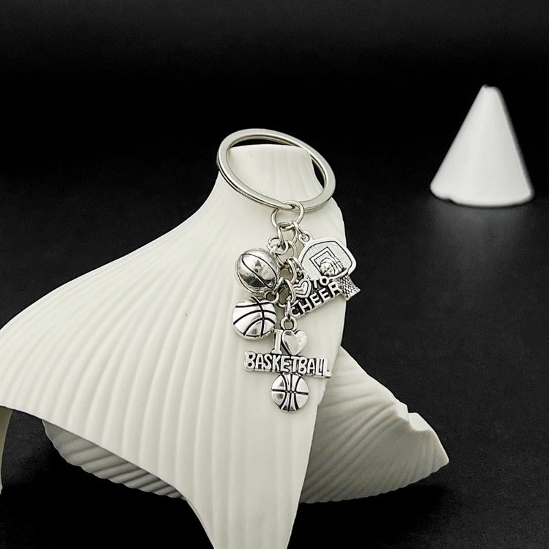 Wholesale Football Basketball Baseball Rugby Player Keychain ACC-KC-Luneng011