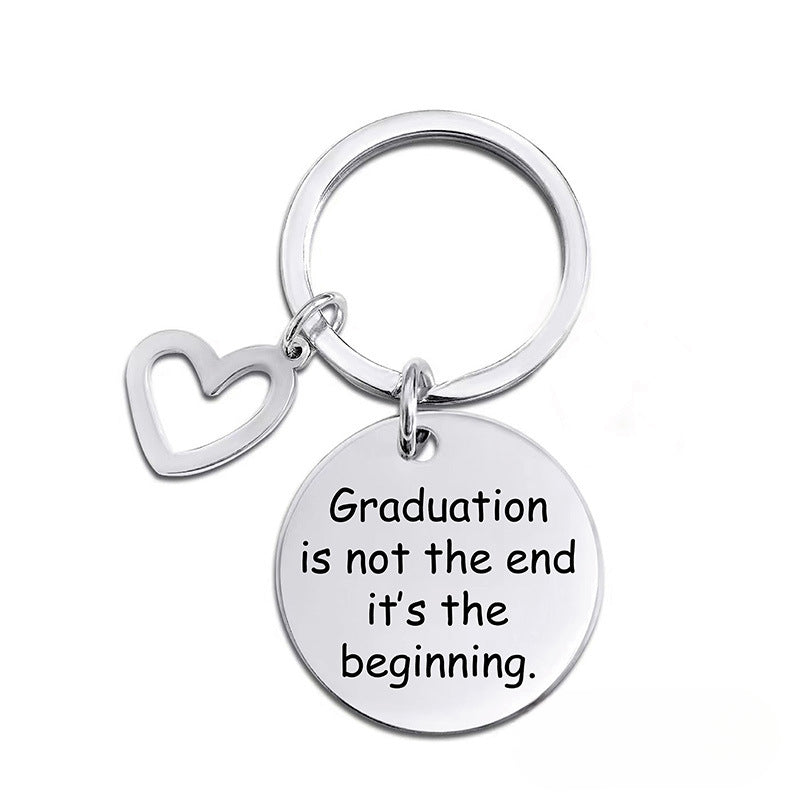 Wholesale 2024 Graduation Season Gift Commemorative Stainless Steel Keychain ACC-KC-Ganggu010