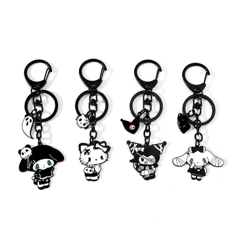 Wholesale Cartoon Dark Style Alloy Keychain ACCVIP-KC-Boshuo006