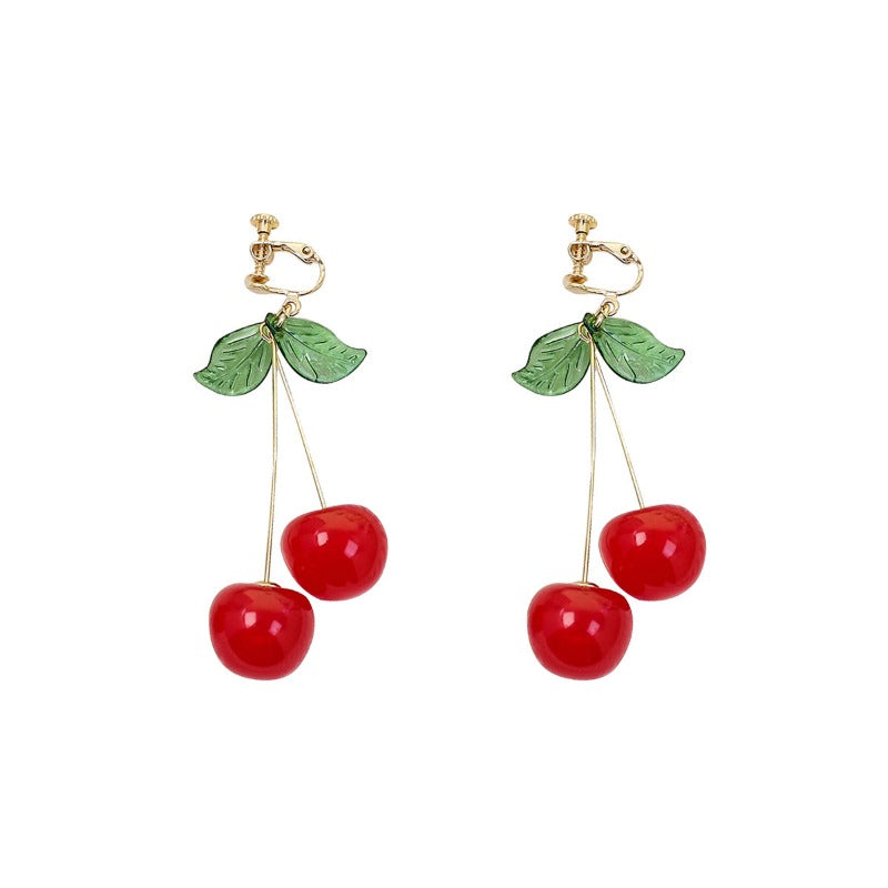 Wholesale Fruit Cherry Earrings ACC-ES-MDD087