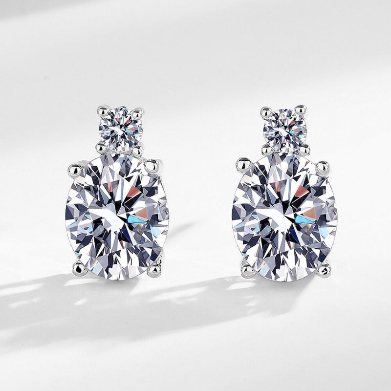 Wholesale Diamond Tassel White Zirconia Earrings ACC-ES-MeiLi001