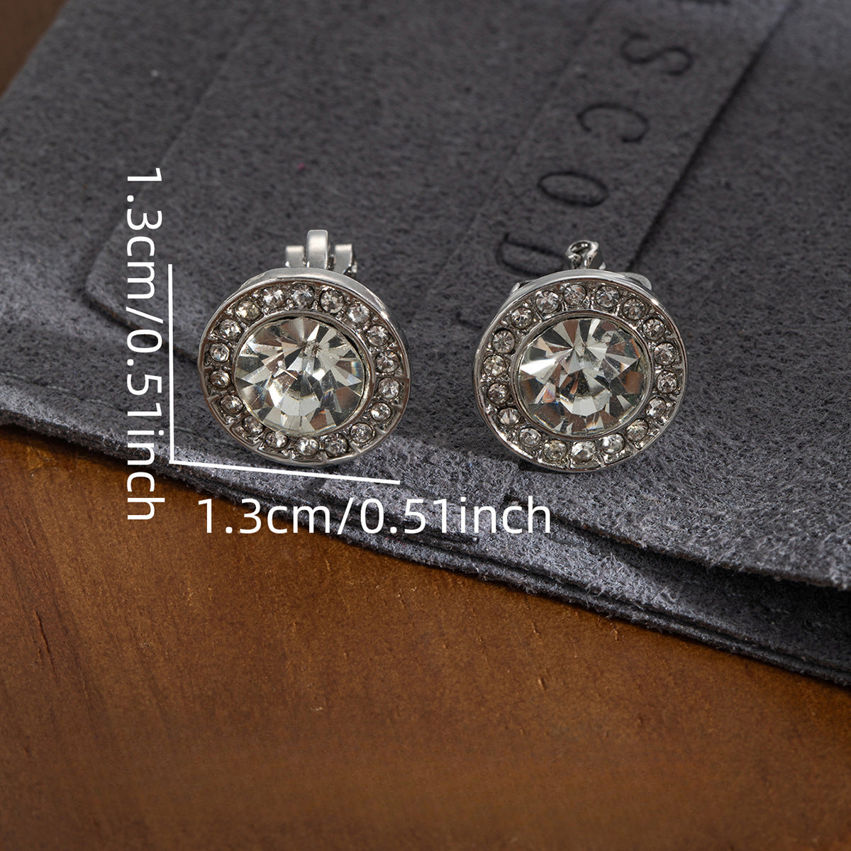Wholesale Simple Small Stone Stone Inlays Diamond Earrings ACC-ES-MDD060