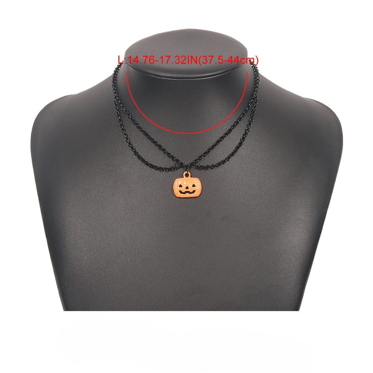 Wholesale Halloween Dark Pumpkin Alloy Necklaces ACC-NE-XianDi005