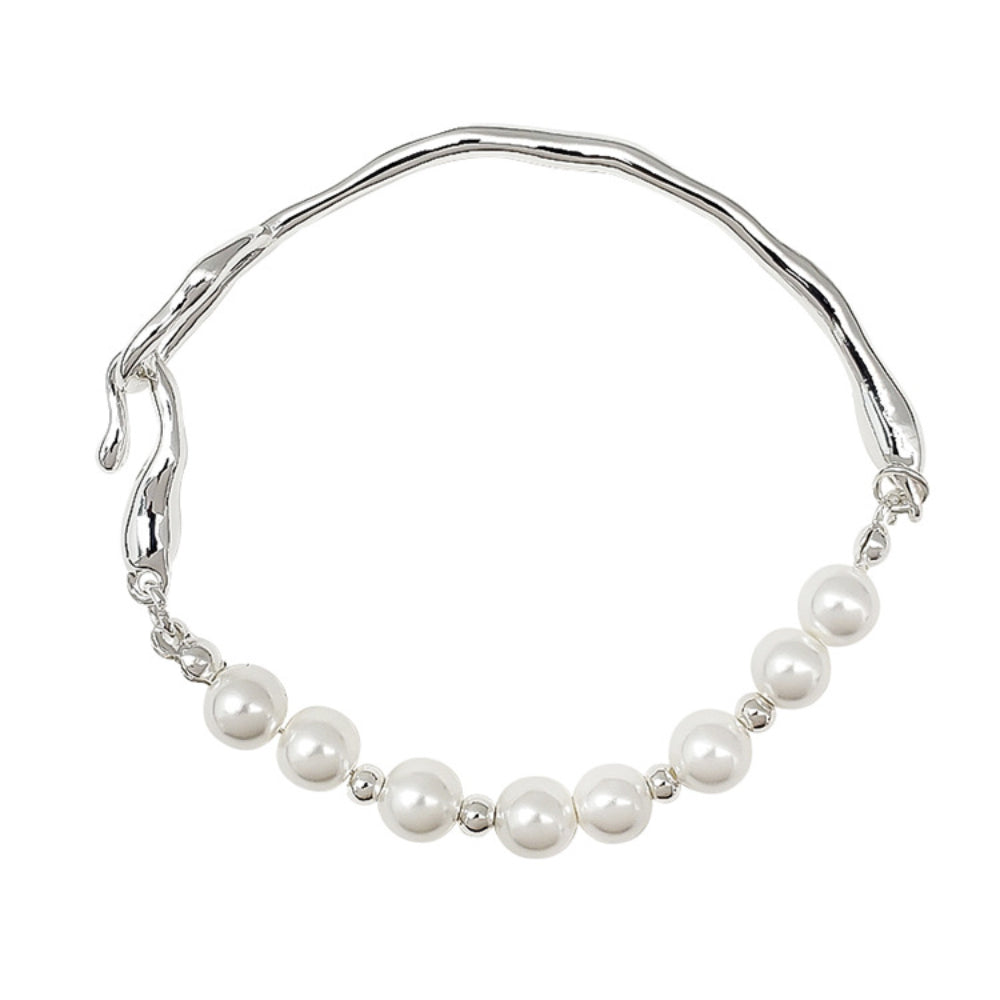 Wholesale Light Luxury Pearl Bracelet Niche Design Exquisite Cold Style ACC-BT-Mengx001