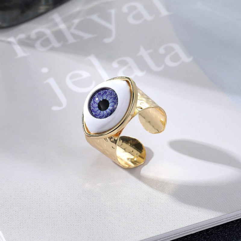 Wholesale Demon Eye Open Adjustable Ring ACC-RS-QingHe001