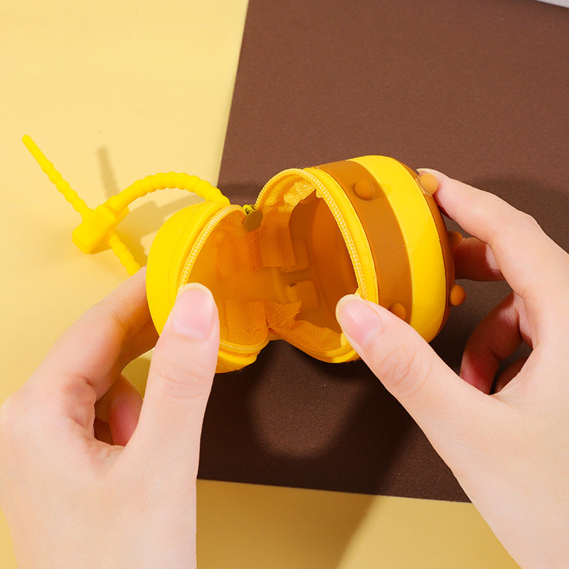 Wholesale Little Bee Storage Bag Wallet Keychain ACC-KC-TongDa001