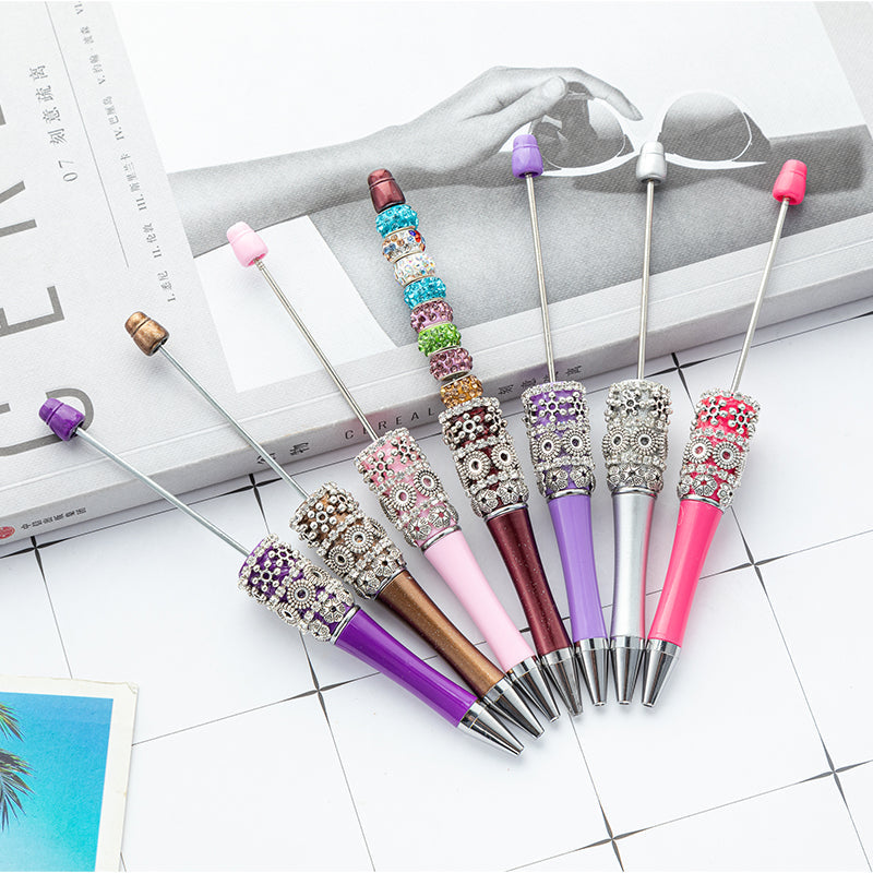 Wholesale Beadable Pens Retro Bohemian Style Handmade DIY Pen Office Supplies Gift ACC-PN-HuaH033