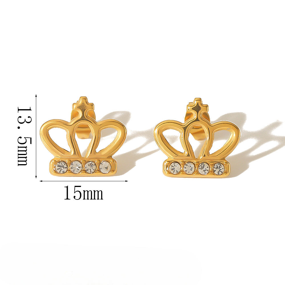 Wholesale 18K Gold Stainless Steel Earrings ACC-ES-LiQuan006
