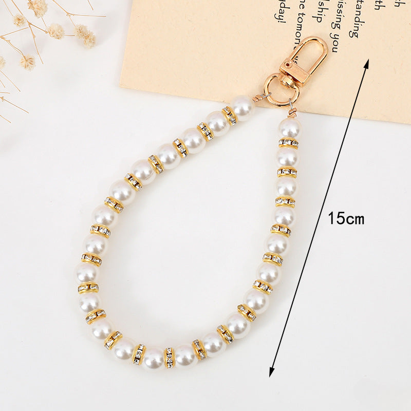 Wholesale Beaded Love Lanyard Keychains ACC-KC-GeLian005