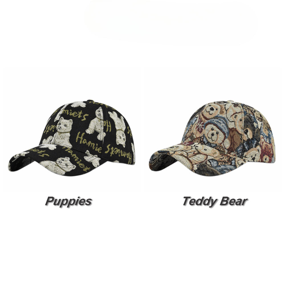 Wholesale Retro Cartoon Animal Baseball Caps ACC-HT-YMX009